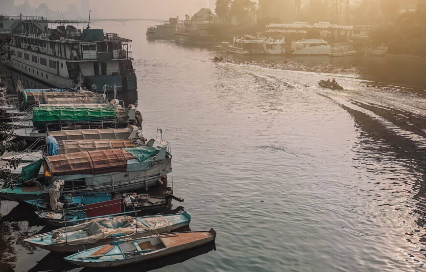 Каир, Пирамиды (на самолёте) ИЗ ХУРГАДЫ