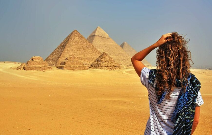 Каир, Пирамиды (на самолёте) ИЗ ХУРГАДЫ