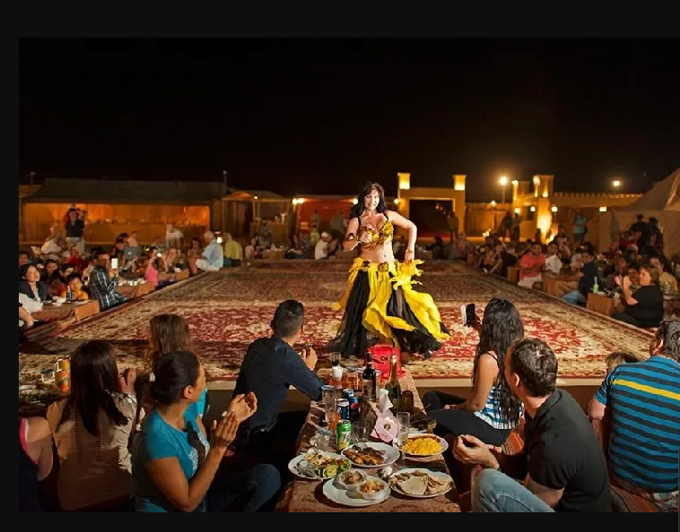 ужин у бедуинов 