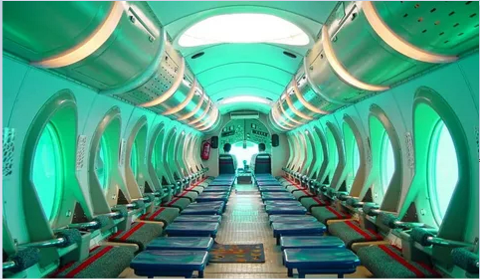 катания на подводную лодку