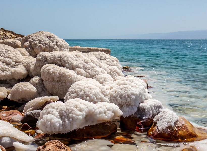 остановка для купания в Мертвом море 